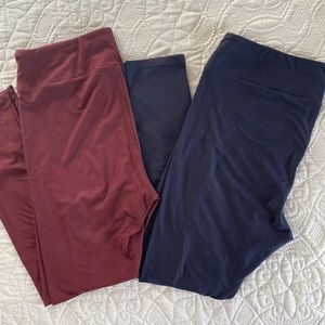 Lot of Grace & Lace leggings sz 12-16 L